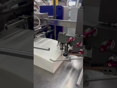 آلة طي 4 إبزيم كبيرة الحجم 480 مم عرض نوع محرك العتاد