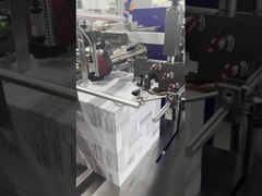 عرض 480 ملم آلة طي النشرات الورقية مع آلة وضع العلامات