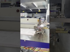 آلة طي الورق عالية السرعة A4 مع طي متقاطع