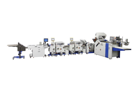 4.2KW آلة طي الكتيبات الصيدلانية ذات الشريط القيادة 300gm
